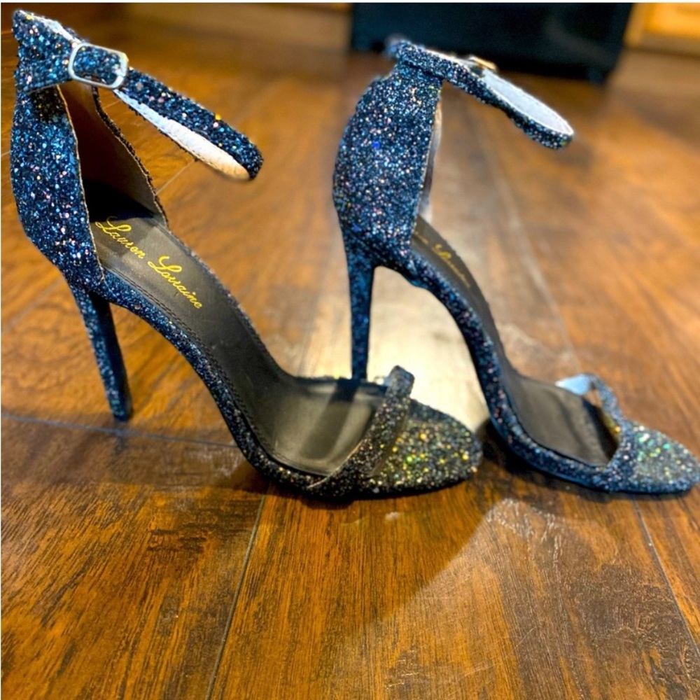 LAUREN LORRAINE Glittery Heels